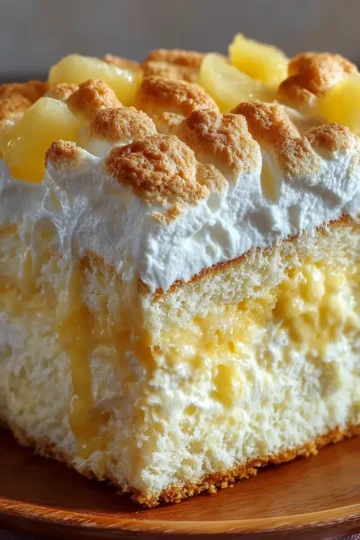 Pineapple Angel Cloud Cake