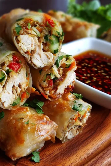Chicken Spring Rolls