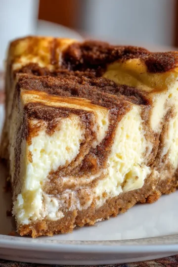 Cinnamon Roll Cheesecake