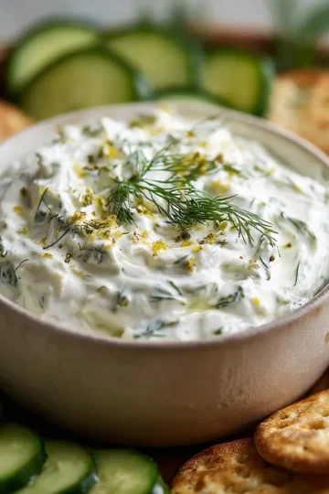 Creamy Dill Pickle Ranch Dip