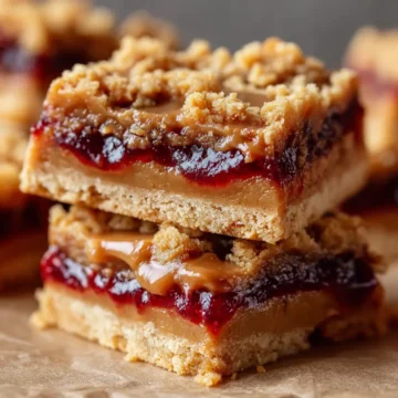 Peanut Butter & Jelly Bars