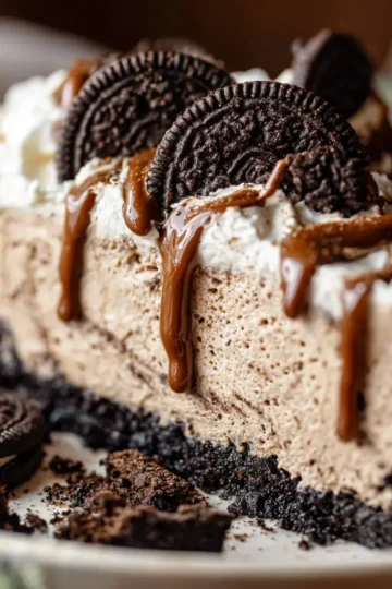Mudslide Pie with Oreo Cookie Crust