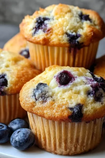 Blueberry Buttermilk Muffins