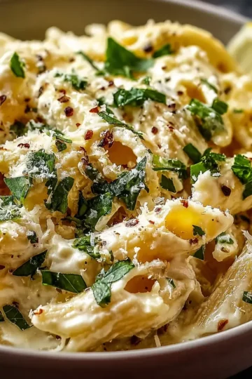 Creamy Lemon Parmesan Pasta with Fresh Herbs
