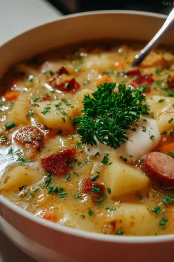 Traditional German Potato Soup Recipe