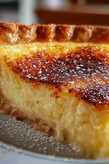 Old Fashioned Custard Pie