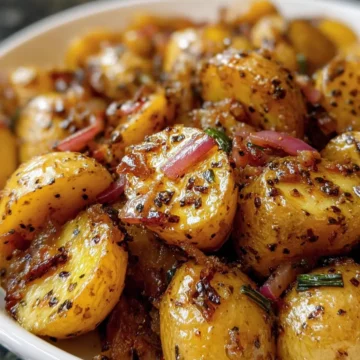 Slow Cooker Onion Butter Potatoes