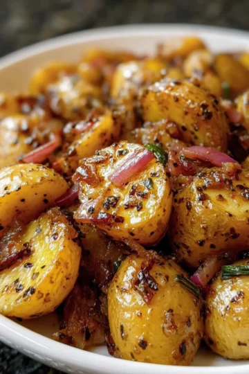 Slow Cooker Onion Butter Potatoes