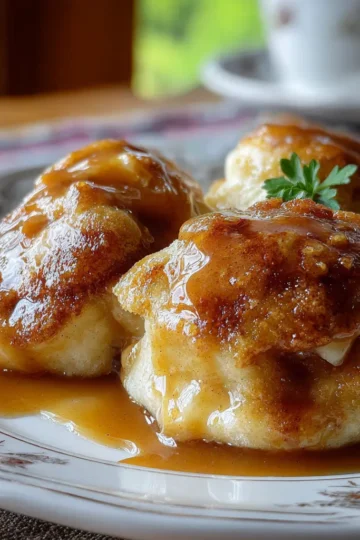 Easy 2-Ingredient Apple Pie Dumplings
