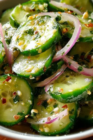 Refreshing Cucumber Salad