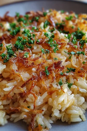 French Onion Butter Rice