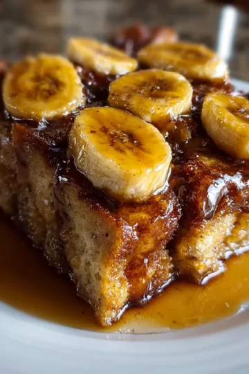 Bananas Foster Bread Pudding