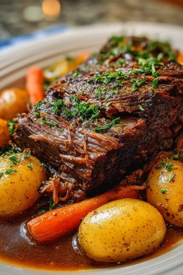 Savory Beef Pot Roast Delight