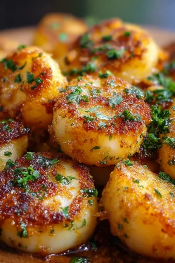 Aussie Potato Scallops