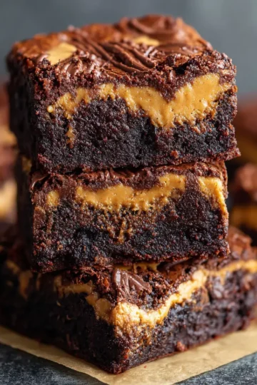 Best Peanut Butter Brownies
