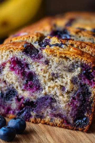 Blueberry Banana Bread