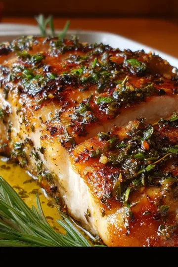 Roasted Turkey Breast with Herbs