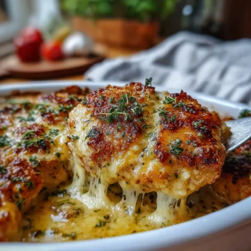 Golden Garlic Parmesan Chicken Feast
