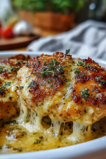 Golden Garlic Parmesan Chicken Feast