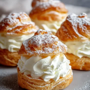 Easy Homemade Cream Puffs
