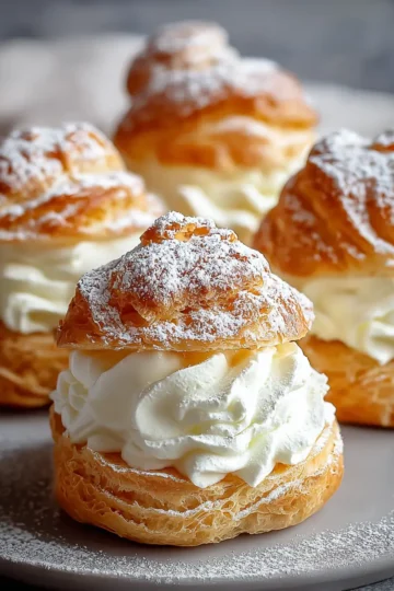 Easy Homemade Cream Puffs