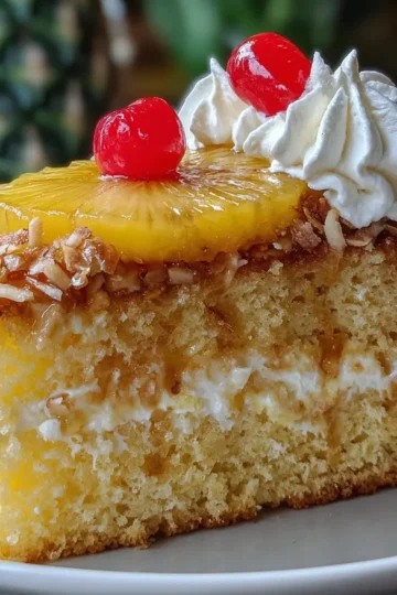 Hawaiian Pineapple Cake