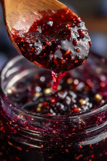 Sweet and Spicy Blueberry Jalapeño Jelly