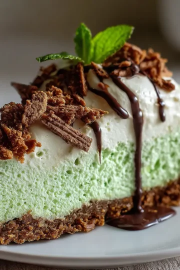 Grasshopper Cheesecake