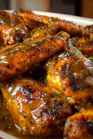 Smothered Turkey Wings with Gravy
