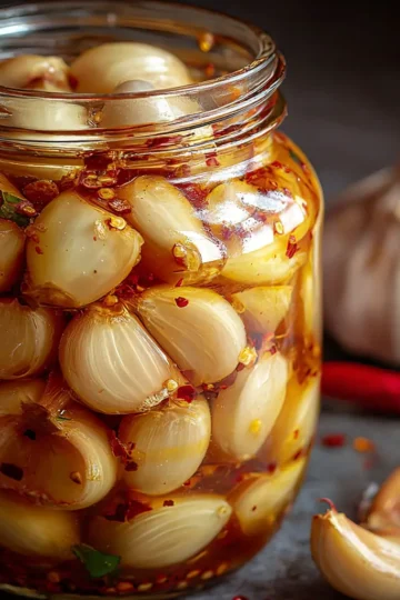 Pickled Garlic