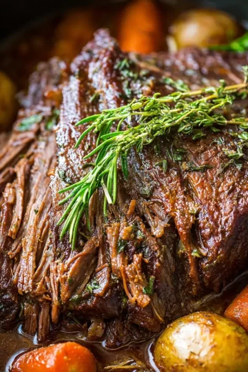 Ultimate Crockpot Beef Chuck Roast