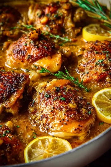 Baked Lemon Butter Chicken