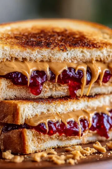 Grilled Peanut Butter & Jelly Sandwich