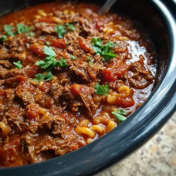 Slow Cooker 4-Ingredient Slumgullion