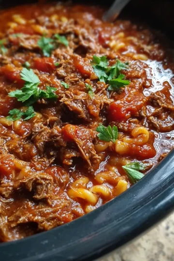 Slow Cooker 4-Ingredient Slumgullion