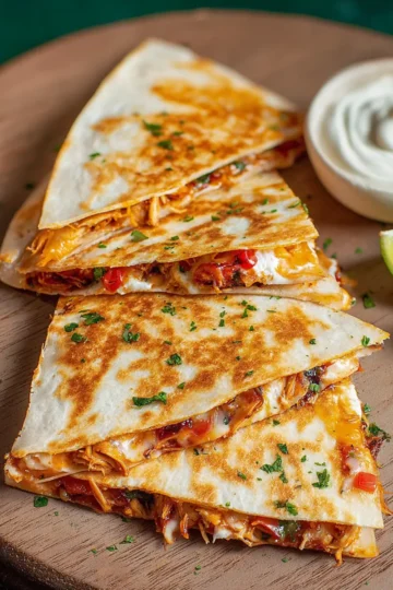 Chipotle Chicken Cheese Quesadilla