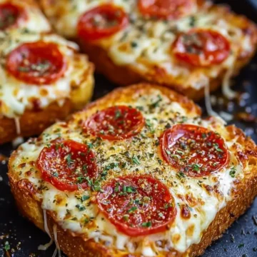 Air Fryer Texas Toast Garlic Pizza