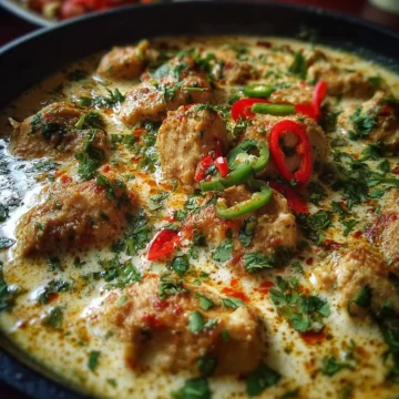 Creamy Chicken White Karahi