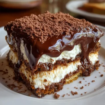 Chocolate Lasagna