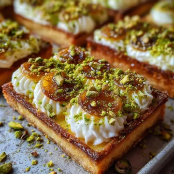 Yuzu-Pistachio Ricotta Tartlet Sheet Pan Bake