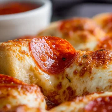 Pepperoni Pizza Cheese Sticks