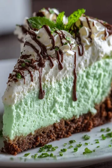 Grasshopper Cheesecake – St. Patrick’s Day Special