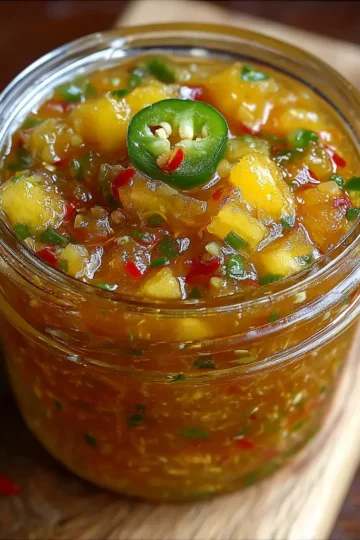 Sweet Heat in a Jar – Pineapple Jalapeño Pepper Relish