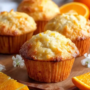 Orange Vanilla Buttermilk Muffins