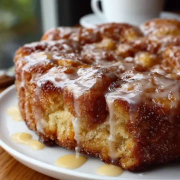 Sweet Apple Fritter Cake