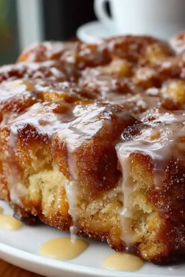 Sweet Apple Fritter Cake