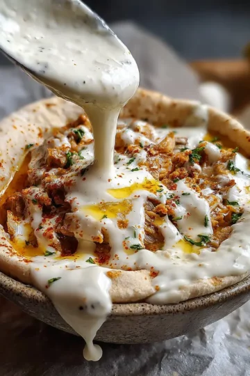 Authentic Street-Style Shawarma White Sauce