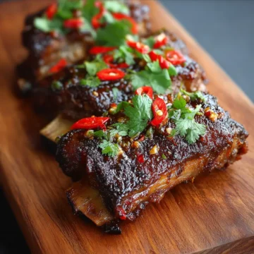 Thai-Style Sweet Chili Beef Ribs