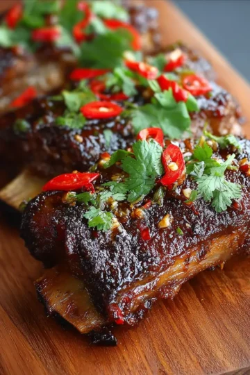 Thai-Style Sweet Chili Beef Ribs