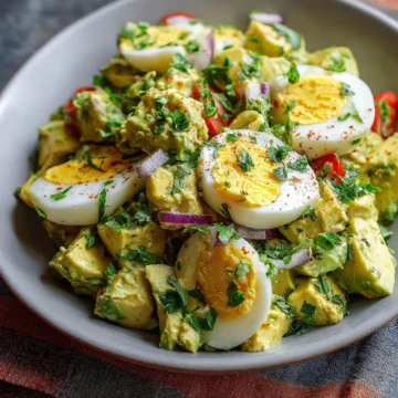 Keto Avocado Egg Salad